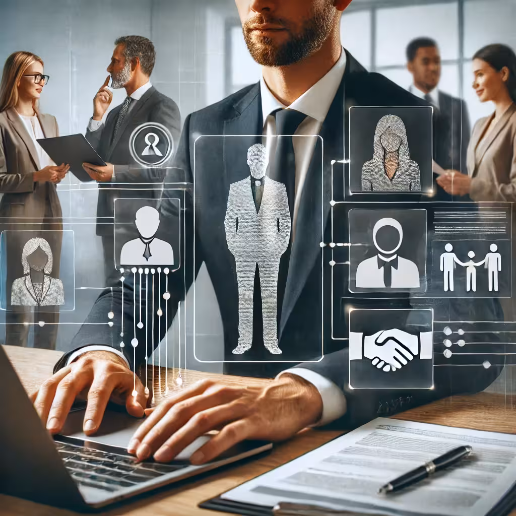 Recruitment Agency | Expert Hiring Solutions for Top Talent Professional recruitment agency evaluating top candidates for executive hiring and talent acquisition
